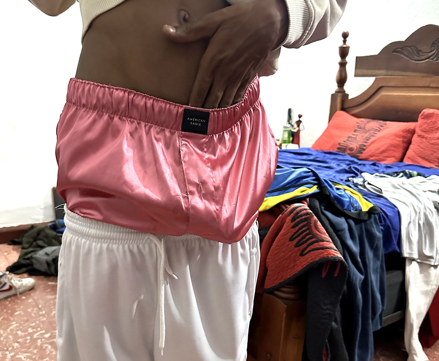 Pink satins
